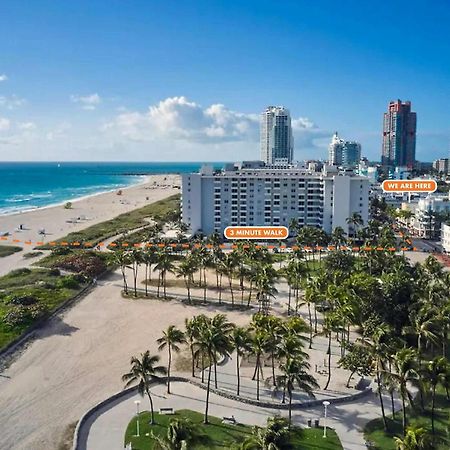 South Of Fifth Studio Steps To Beach On Ocean Drive Miami Beach Eksteriør bilde
